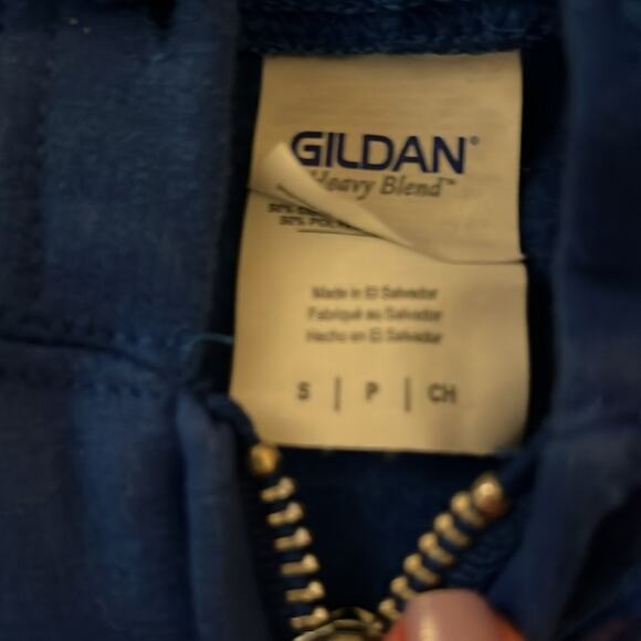 Royal Blue Authentic Grand Canyon zip hooded sweatshirt. - Picture 3 of 3